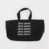 Multi-Pocket Rope/Yoga Tote - Black