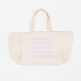 Multi-Pocket Rope/Yoga Tote - Beige