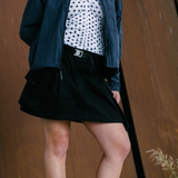 The Pocket Skirt - Obsidian