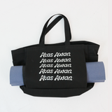 Multi-Pocket Rope/Yoga Tote (Black)